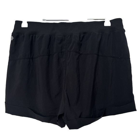 Zella Women's L Black Athletic Lightweight Active Running Shorts Travel Resort - Picture 3 of 8